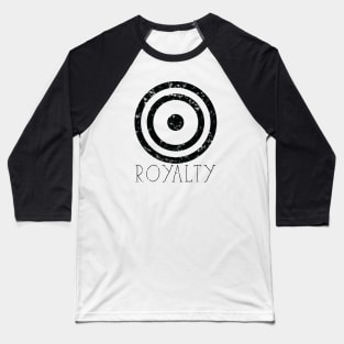 Africa Sankofa Adinkra Symbol "Royalty" Black Colour. Baseball T-Shirt